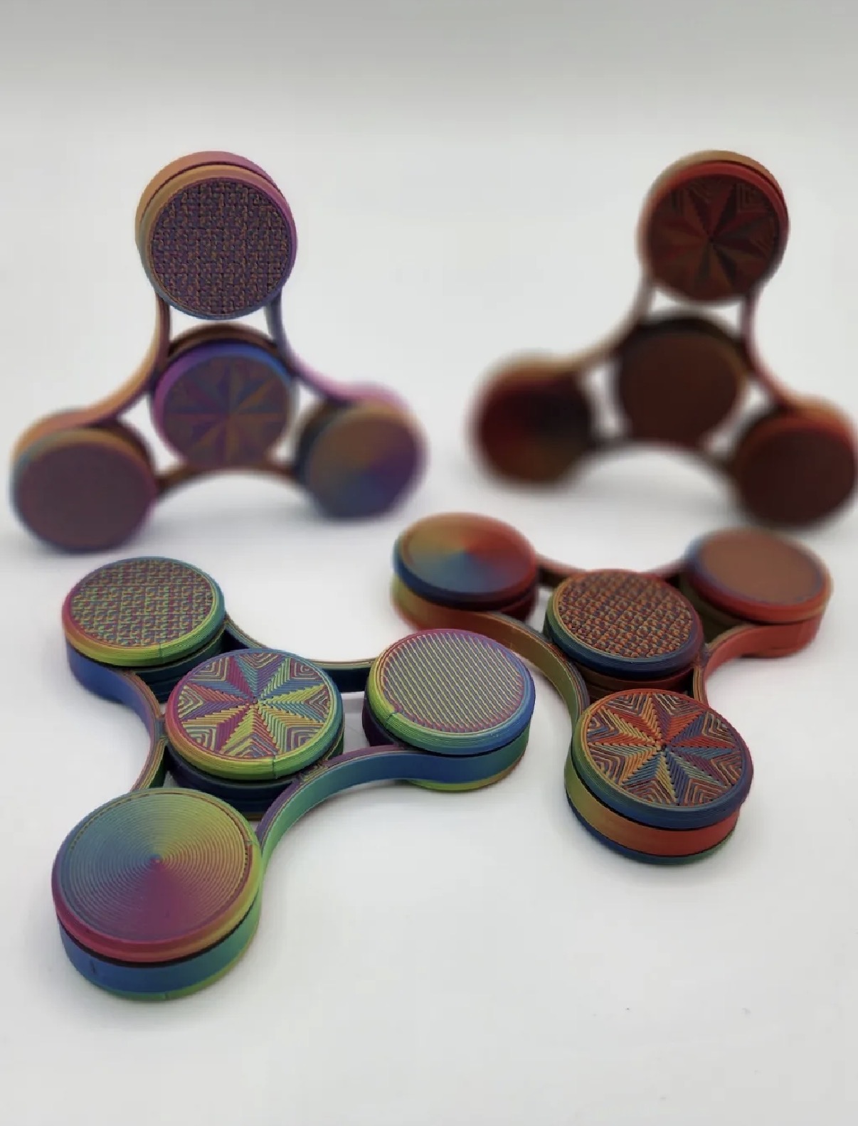 Rainbow Fidget Spinner
